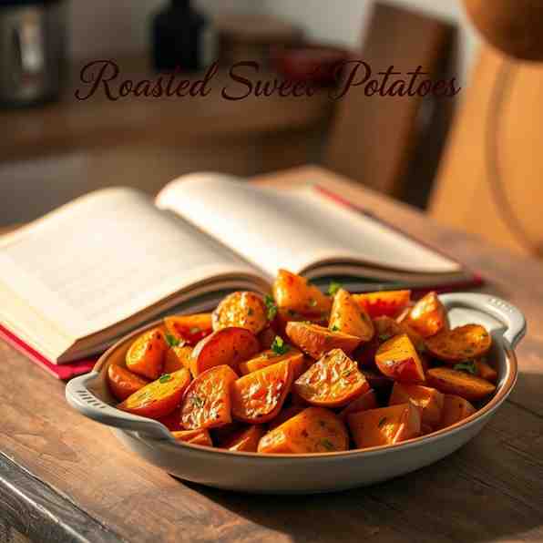Roasted Sweet Potatoes - Easy Batata Doce Recipe